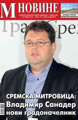 M Novine, Sr. Mitrovica - broj 772, 5. okt 2016.