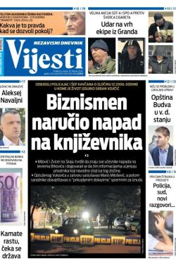 Vijesti - broj 9277, 20. feb 2024.