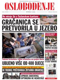 Oslobođenje - broj 24.310, 7. avg 2014.