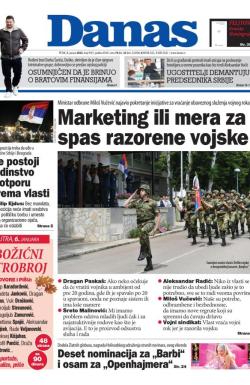 Danas - broj 9501, 5. jan 2024.