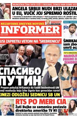 Informer - broj 967, 8. jul 2015.