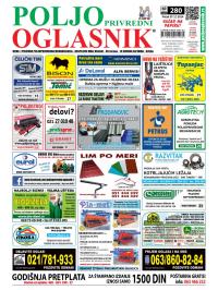 Poljoprivredni Oglasnik - broj 280, 7. nov 2014.