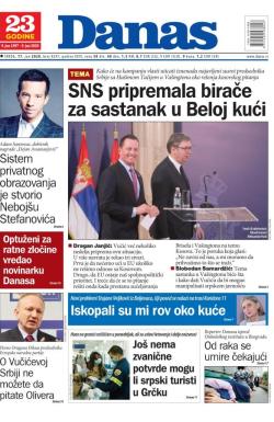 Danas - broj 8297, 17. jun 2020.