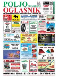 Poljoprivredni Oglasnik - broj 318, 27. apr 2016.