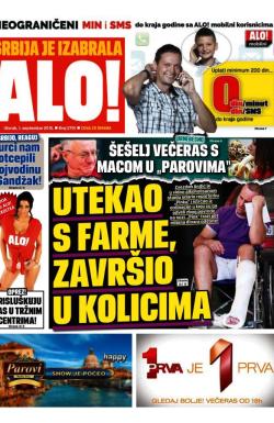 Alo - broj 2701, 1. sep 2015.