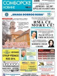Somborske novine - broj 3135, 25. jul 2014.
