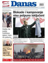 Danas - broj 7869, 16. apr 2019.