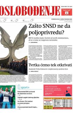 Oslobođenje - broj 25999, 15. apr 2019.