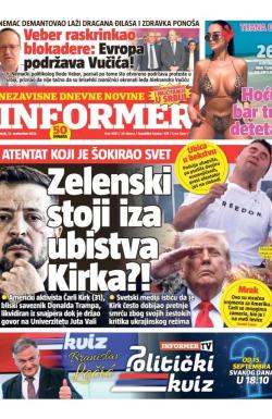 Informer - broj 4081, 12. sep 2025.