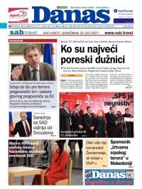 Danas - broj 5771, 18. jul 2013.