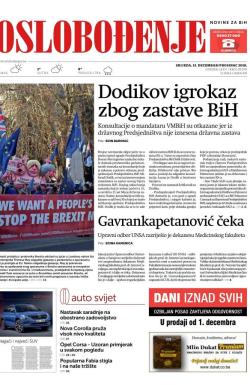 Oslobođenje - broj 25878, 12. dec 2018.