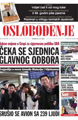 Oslobođenje - broj 24.159, 9. mar 2014.