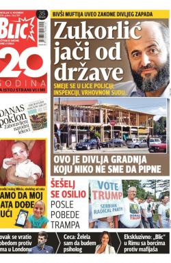 Blic - broj 7097, 14. nov 2016.
