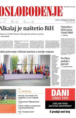 Oslobođenje - broj 27139, 4. nov 2022.