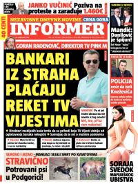 Informer CG - broj 734, 30. sep 2014.