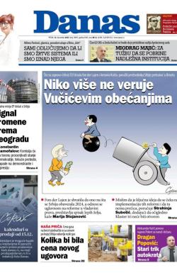Danas - broj 10092, 12. dec 2025.