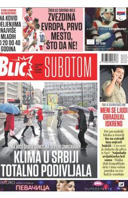 Blic - broj 8800, 28. avg 2021.