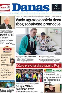 Danas - broj 7815, 21. feb 2019.
