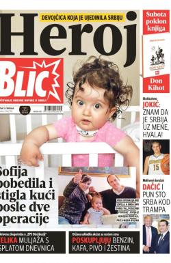 Blic - broj 7174, 2. feb 2017.