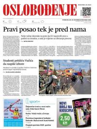 Oslobođenje - broj 28103, 29. dec 2025.