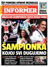 Informer - broj 82, 13. avg 2012.