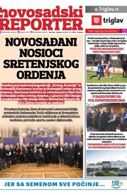 Novosadski reporter - broj 262, 21. feb 2020.