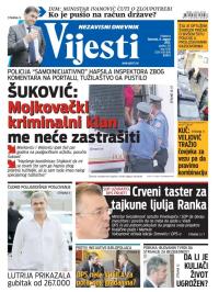 Vijesti - broj 6236, 6. avg 2015.