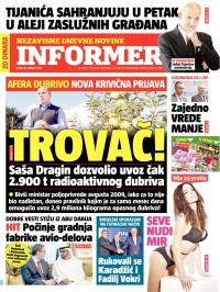 Informer - broj 455, 30. okt 2013.