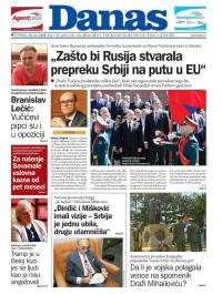 Danas - broj 7528, 10. maj 2018.