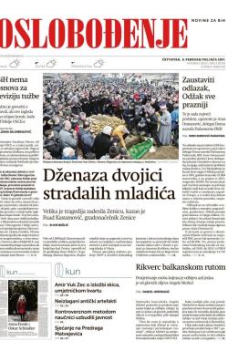 Oslobođenje - broj 25219, 9. feb 2017.