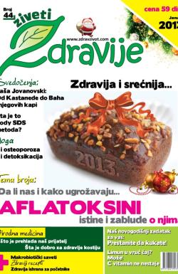 Živeti zdravije - broj 44, 1. jan 2013.