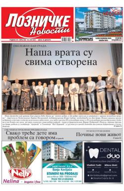 Lozničke novosti - broj 692, 18. jun 2021.