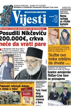 Vijesti - broj 6143, 4. maj 2015.