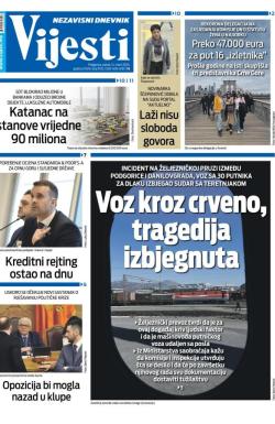 Vijesti - broj 9654, 14. mar 2025.