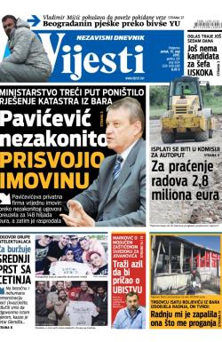 Vijesti - broj 6154, 15. maj 2015.