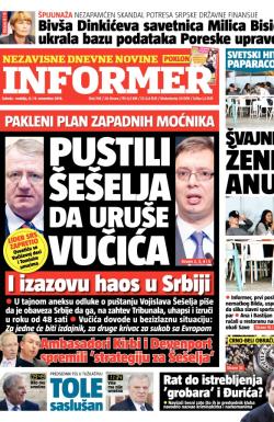 Informer - broj 768, 8. nov 2014.