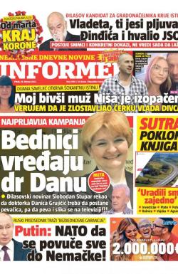 Informer - broj 2990, 18. feb 2022.