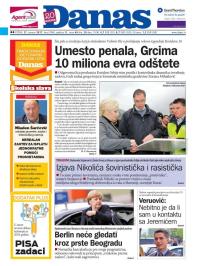 Danas - broj 7060, 27. jan 2017.