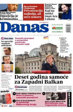 Danas - broj 5794-5795, 10. avg 2013.