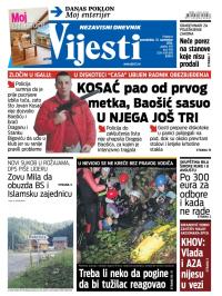 Vijesti - broj 5916, 15. sep 2014.