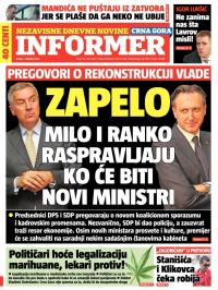 Informer CG - broj 735, 1. okt 2014.