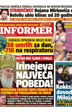 Informer - broj 2614, 24. nov 2020.