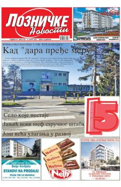 Lozničke novosti - broj 783, 17. mar 2023.