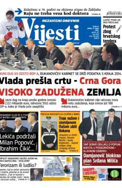 Vijesti - broj 6106, 27. mar 2015.