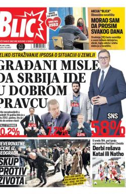Blic - broj 8657, 5. apr 2021.