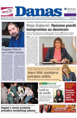 Danas - broj 6756, 29. mar 2016.