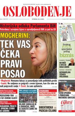 Oslobođenje - broj 24.511, 24. feb 2015.