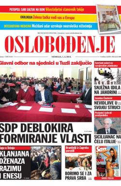 Oslobođenje - broj 24.488, 1. feb 2015.