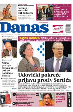 Danas - broj 6585-6586, 10. okt 2015.