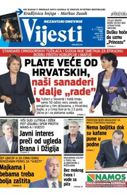 Vijesti - broj 6027, 6. jan 2015.